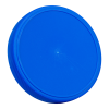 89mm Blue Polypropylene Fine Ribbed Lid
